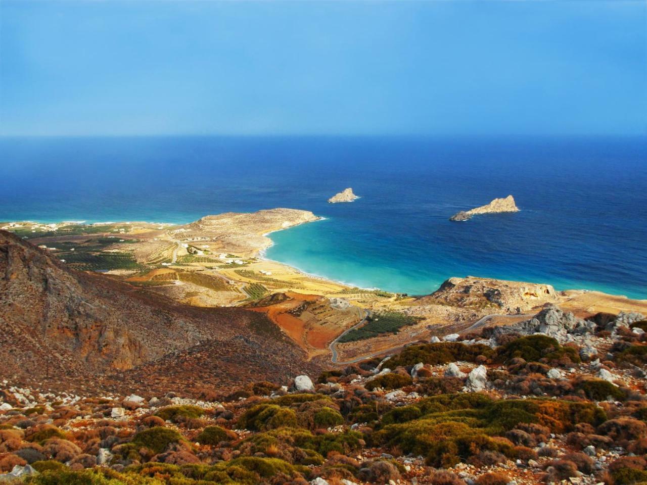 Blue Vista Cottage Sitia מראה חיצוני תמונה